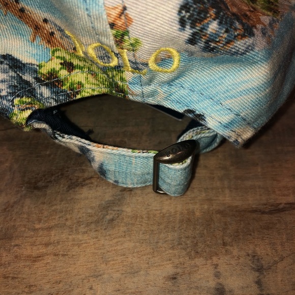 New Polo Ralph Lauren Hat Floral Island Pattern - Picture 5 of 8